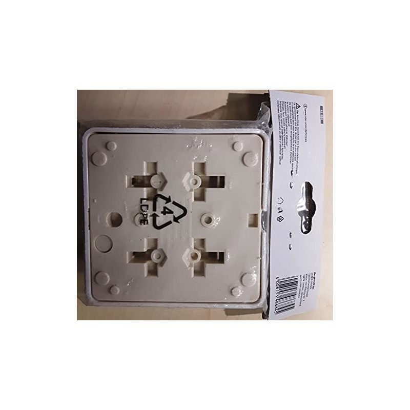 UNITEC TSD 4-Way without Cable White 250 V