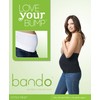 Fertilemind Bando Luxury Maternity Band Black or White (Small/Medium, White)