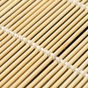 LEEFONE 4 PCS 9.5" x 9.5" Natural Bamboo Sushi Rolling