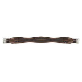 Shires Memory Foam Girth - Brown 42