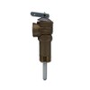 Bradford White T & P Valve / 2 1/5 stem / 3/4 male / 105k btus/h / 150 psi / 210 deg