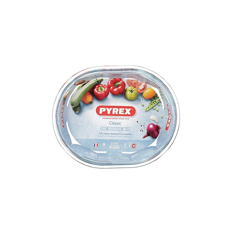 PYREX Oval Pie Dish 1.5L 132B000