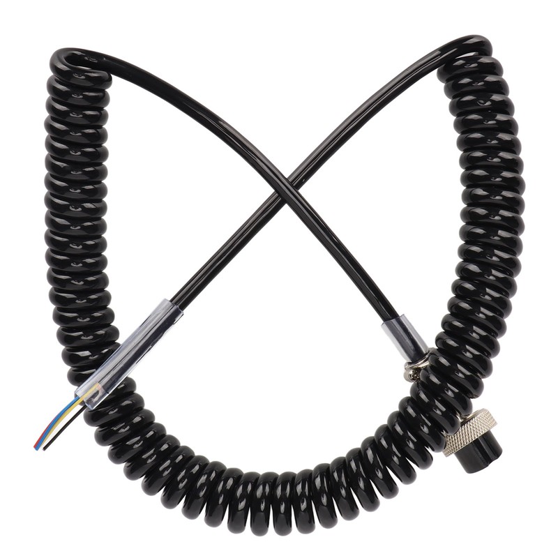 Radio Microphone Cable Replacement Female Hand Mic Cord with Prewired