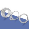 NQ Flag Pole Rotating Rings for 3/4~1 Inch Diameter Flag