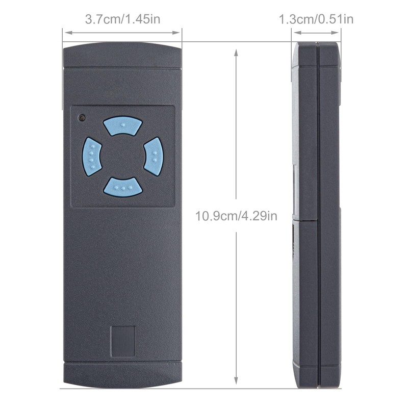 868,35 MHz Duplicator Handheld Transmitter Compatible with Hormann HS4 HSM2