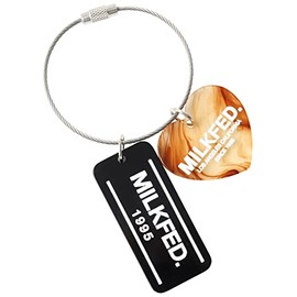Milkfed HEART AND PLATE KEYCHAIN Women's Key Chain, Braun