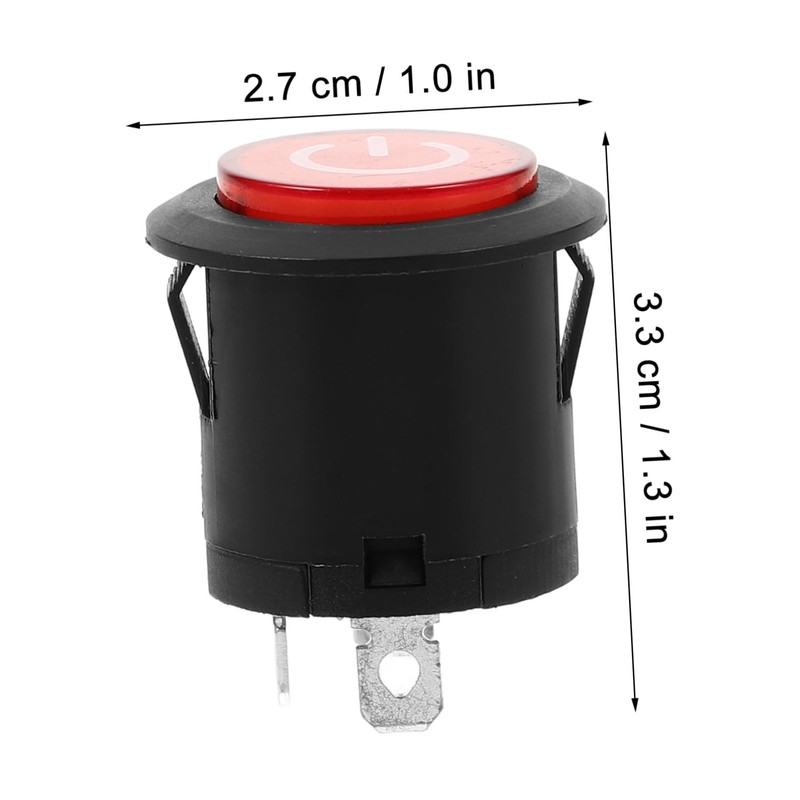 CIYODO Easy Installation Button Start Rocker Switch for Electric Ride