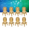 100Pcs RF Coaxial Cable Adapter Female Coax Line Connector Base