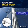 Five Oceans Folding Step, Folding Mast Step - Stainless Steel