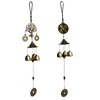 Fayemint 2 Pieces Wind Chime Bells Copper Fengshui Bell Wind