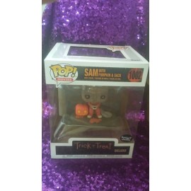 Funko Pop Trick 'r Treat Deluxe Sam with Pumpkin & Sack #1002 - Spirit Exclusive