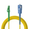 10Gtek LC/APC to SC Simplex Fiber Patch Cord, 9/125μm SMF,