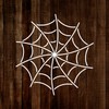 MAGJUCHE Spider Web Stencil 6 Inches, Reusable Stencil for Painting