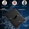 Voolan Rain Shower head, High Pressure Shower Head Made of