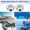 M METERXITY 2-Pack Single Split Shaft Collar 16mm Bore Aluminum