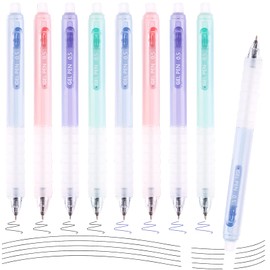 Erasable Ballpoint Pen, 8 Pieces Rollerball Pen, Erasable Pen Set, Erasable Pens, Erasable Rollerball Pen, Erasable Ballpoint Pen Set, School Office Supplies School Supplies