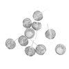 100pcs Fertilizer Mesh Basket Stainless Steel Garden Nutrition Cups Small