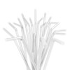 Flexible Plastic Drinking Straws - 7.75" x 0.23" (250, Clear)