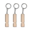 Disaster Prevention Whistle, Set of 3, Gold Color Emergency Whistle,