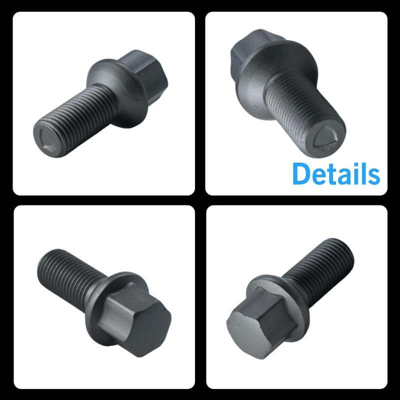 BRECAVE 20PCS Front Wheel Stud Lug Bolt M14-1.5 for Benz