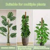 Moss Pole,47 Inch Monstera Plant Support, Upgraded 7mm Aluminum core