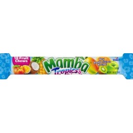 Mamba Tropics Fruit Chews 2.80 OZ (Pack of 24)