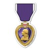 Purple Heart Magnet by Magnet America Is 5.25" x 2.5"