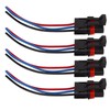 Busbar Power Wiring Harness, 6-Piece Impulse Power Plug Pigtail Connection