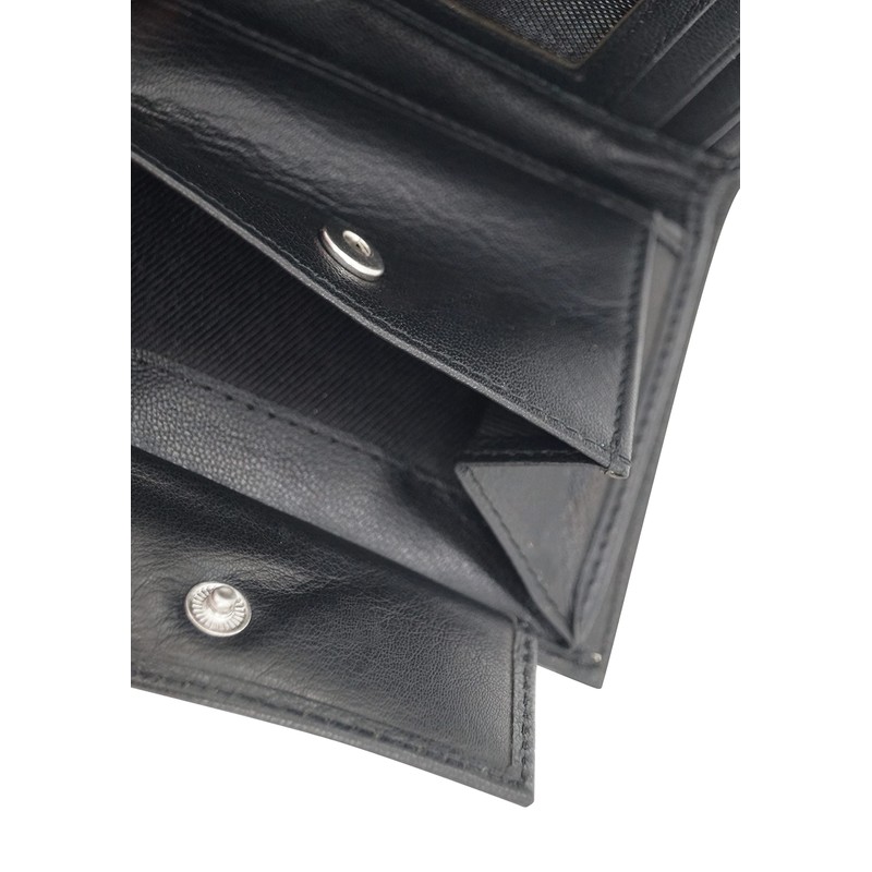 GERMANUS Lars the Classic Leather Wallet, black, Classic