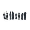 MMG Powersports Spiked Handlebar Grips 7/8 inches (22mm) Non Slip