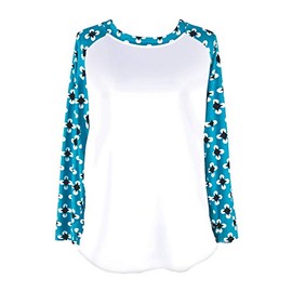 DM Merchandising Inc. Hello Mello Trendy Womens Loungewear Tops, Long Sleeve with Tote Bag (Medium (8-12), Max Relax)