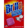 Brillo Single Use Steel Wool Soap Pads, Smaller Size Original
