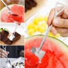 2 Double Head Slicer 1 Square Spoon 1 Digging Spoon