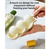 tieedhfu Easy Release Ice Mold Set | Large Size Popsicles