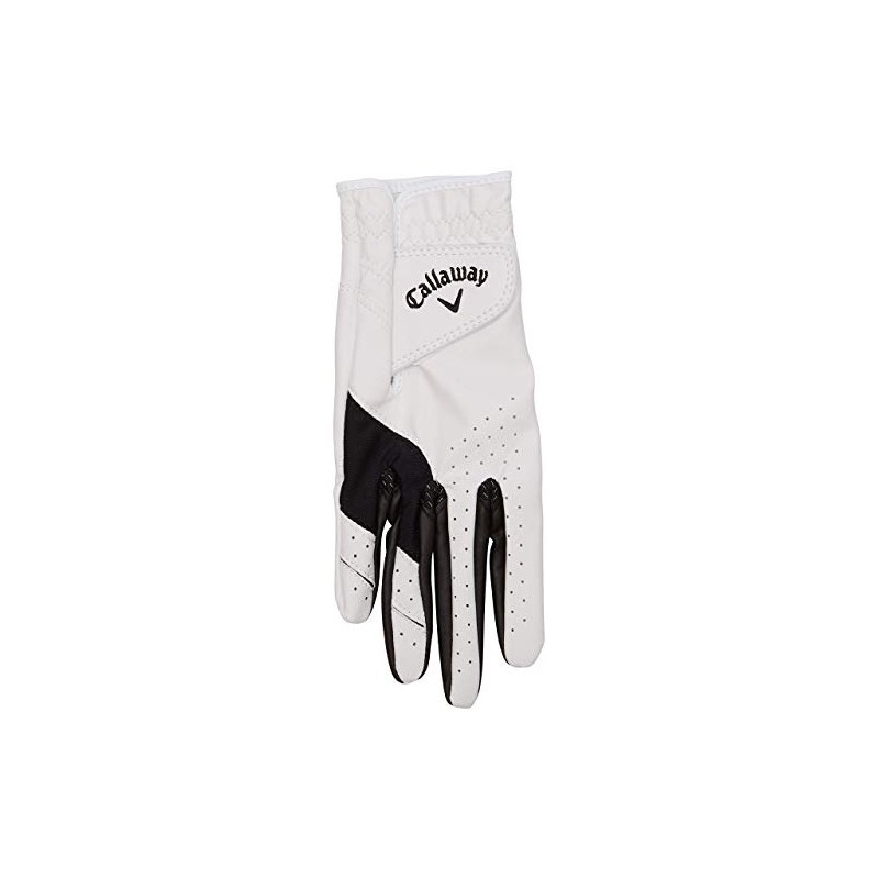 Callaway Golf X Junior Glove, White, M