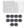 10Pcs Spherical Bearing Plain Radial Deep Grooved Ball Accessory Set