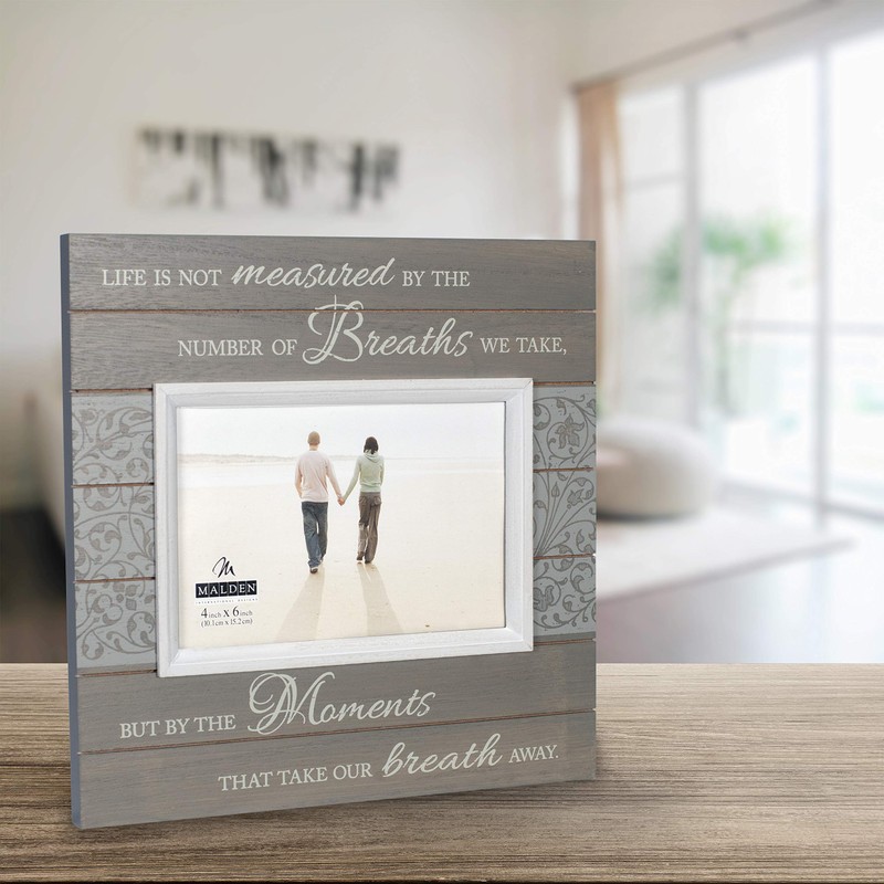 Malden International Designs Sun Washed Woods Moments Distressed Grey Picture
