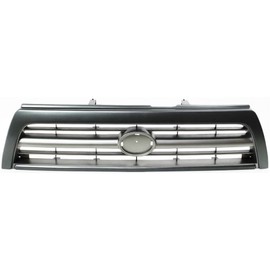 For Toyota 4Runner Grille Assembly 1996 1997 1998 | Painted Gray Shell & Insert | 4/6 Cylinder | Plastic | TO1200203 | 5311135340