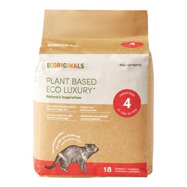 Ecoriginals Eco Nappies - Toddler Pull-Up Pants, 18 Pack - Size 4