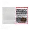 DIY Lash Extension Kit 240pcs Individual Eyelash 10‑16mm Clusters Eyelash