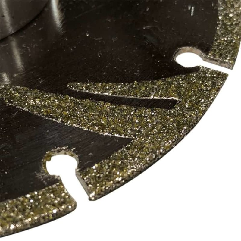 4.5" Electroplated Diamond Saw Blade for Marble, Granite, Travertine and