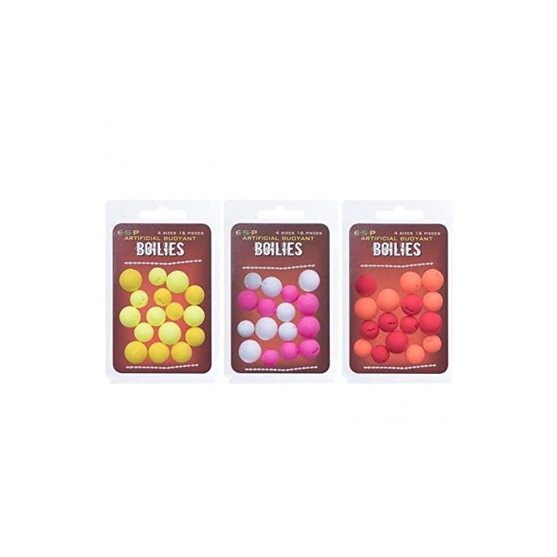 ESP Artificial Buoyant Boilies c/o Reelfishing (Yellow & Fluoro Yellow)