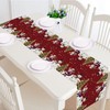 BSITSSS Christmas Table Runner Snowmen, 33×180 CM Christmas Runners for