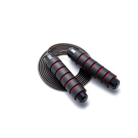 BOOMIBOO Jump Rope, Adjustable Jump Ropes,Skipping Rope Tangle-Free Rapid Speed with Ball Bearings for Women Men Kids,Exercise & Slim Body Jumprope at Home School Gym