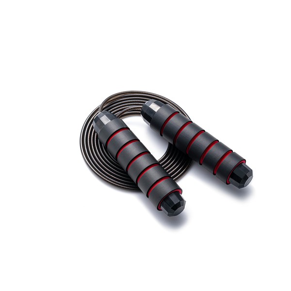 BOOMIBOO Jump Rope, Adjustable Jump Ropes,Skipping Rope Tangle-Free Rapid Speed