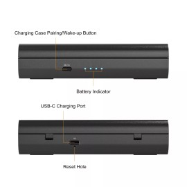 7Ryms iRay DW40 wireless lavalier microphone with four transmitters