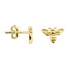 SOFIA MILANI - Women's Earrings 925 Silver - Gold Plated