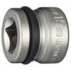 TONE Impact Short Socket 4NV-19SS Insertion Angle 0.5 inches (12.7
