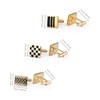wynameleri 6 Pairs Cufflinks Set for Men, Business Dress Formal