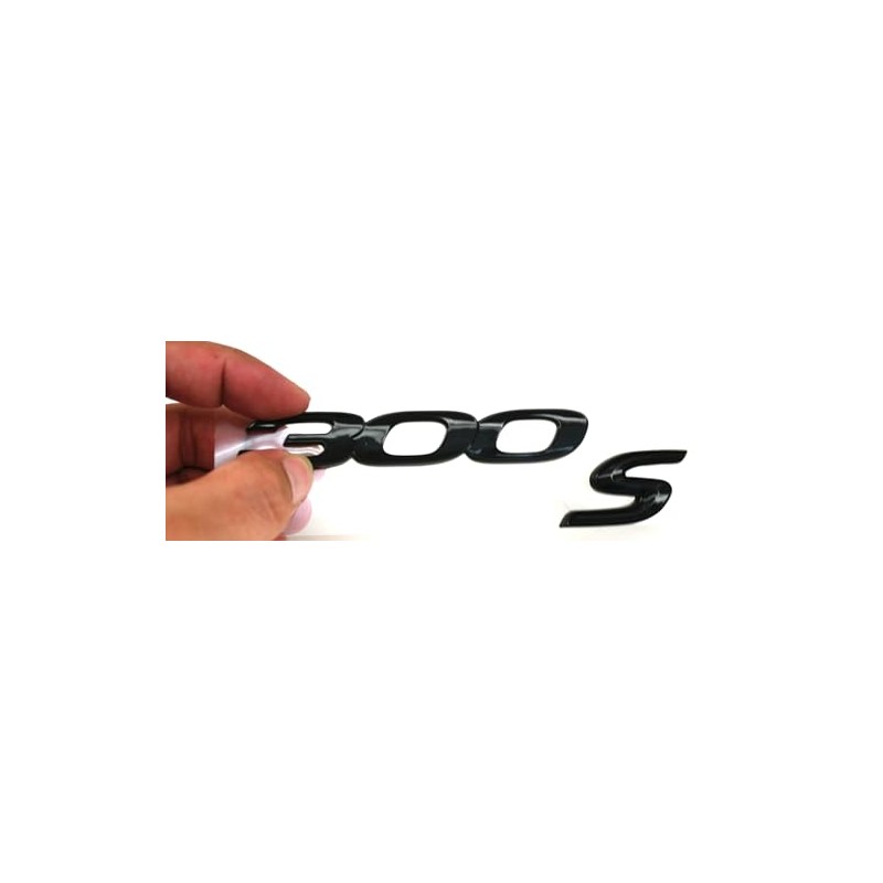 1pc Custom 300-S Trunk Emblem Nameplate 3D Badge Replacement for